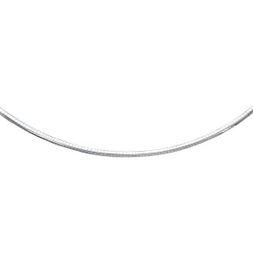 14k White Gold Chain in a Classic Omega Design (4 mm)-rx72875-20