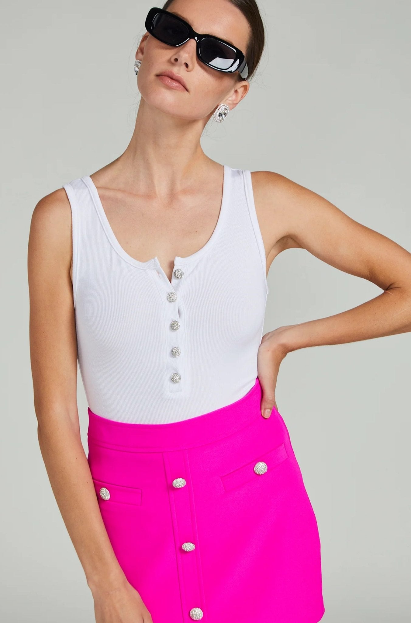 Adelina Top in White