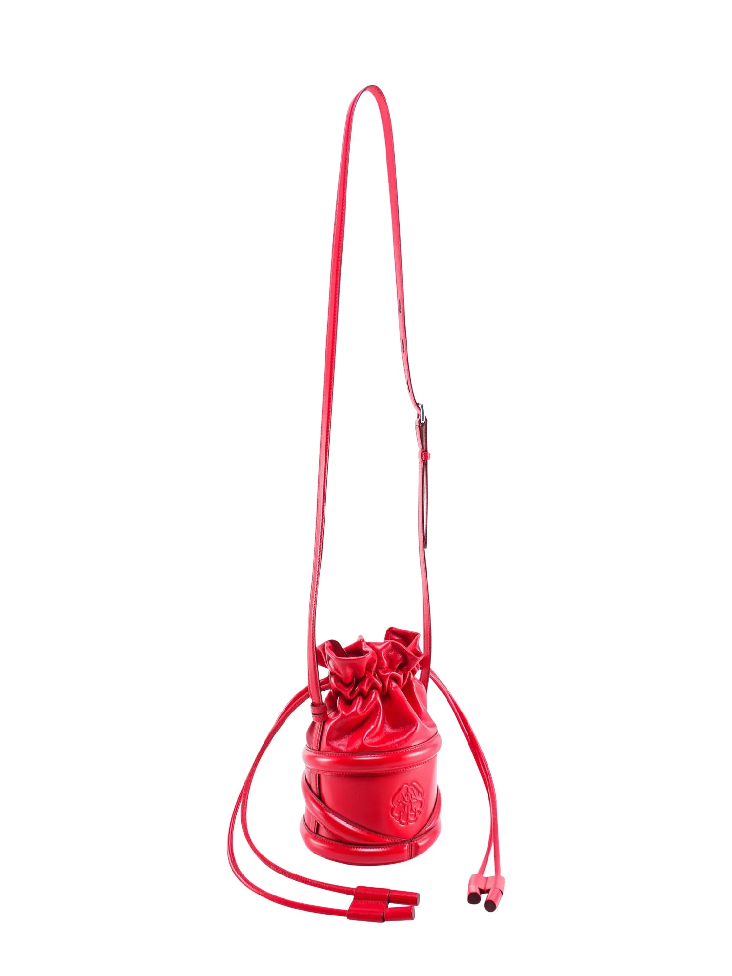 Alexander McQueen Logo Detailed Drawstring Bucket Bag