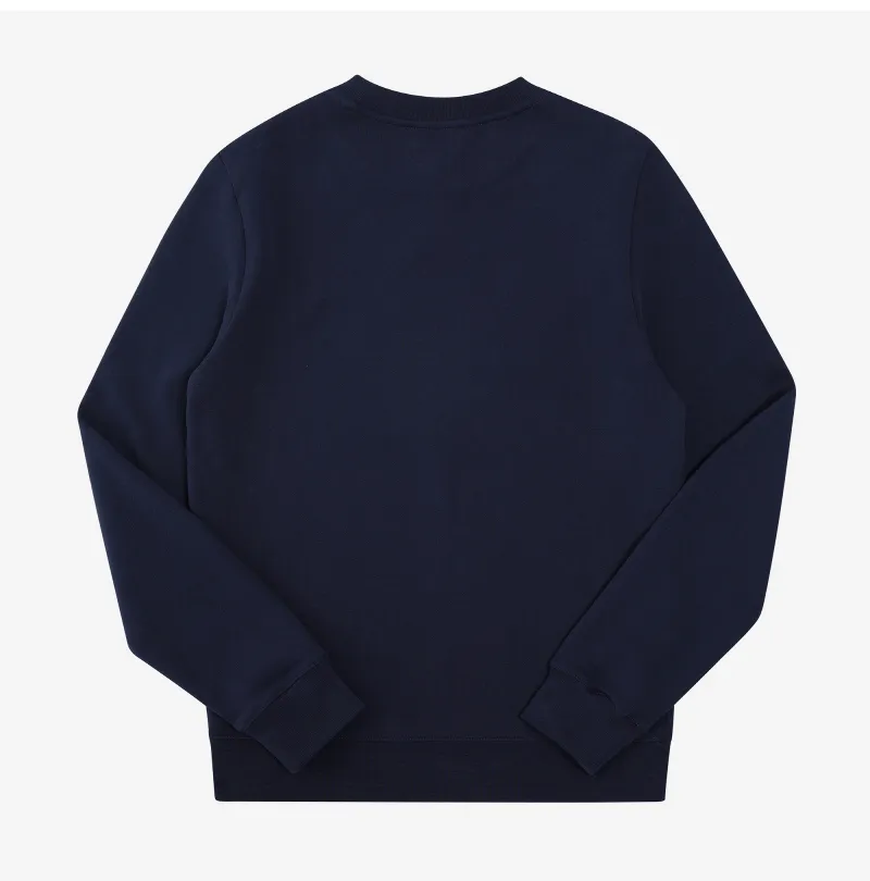 A.P.C.  |Crew Neck Street Style Long Sleeves Plain Cotton Logo