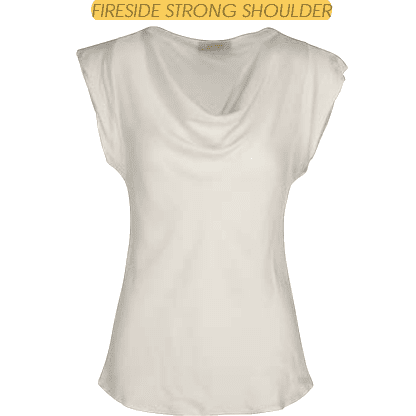 Astrid Italy Fireside Strong Top in Off White