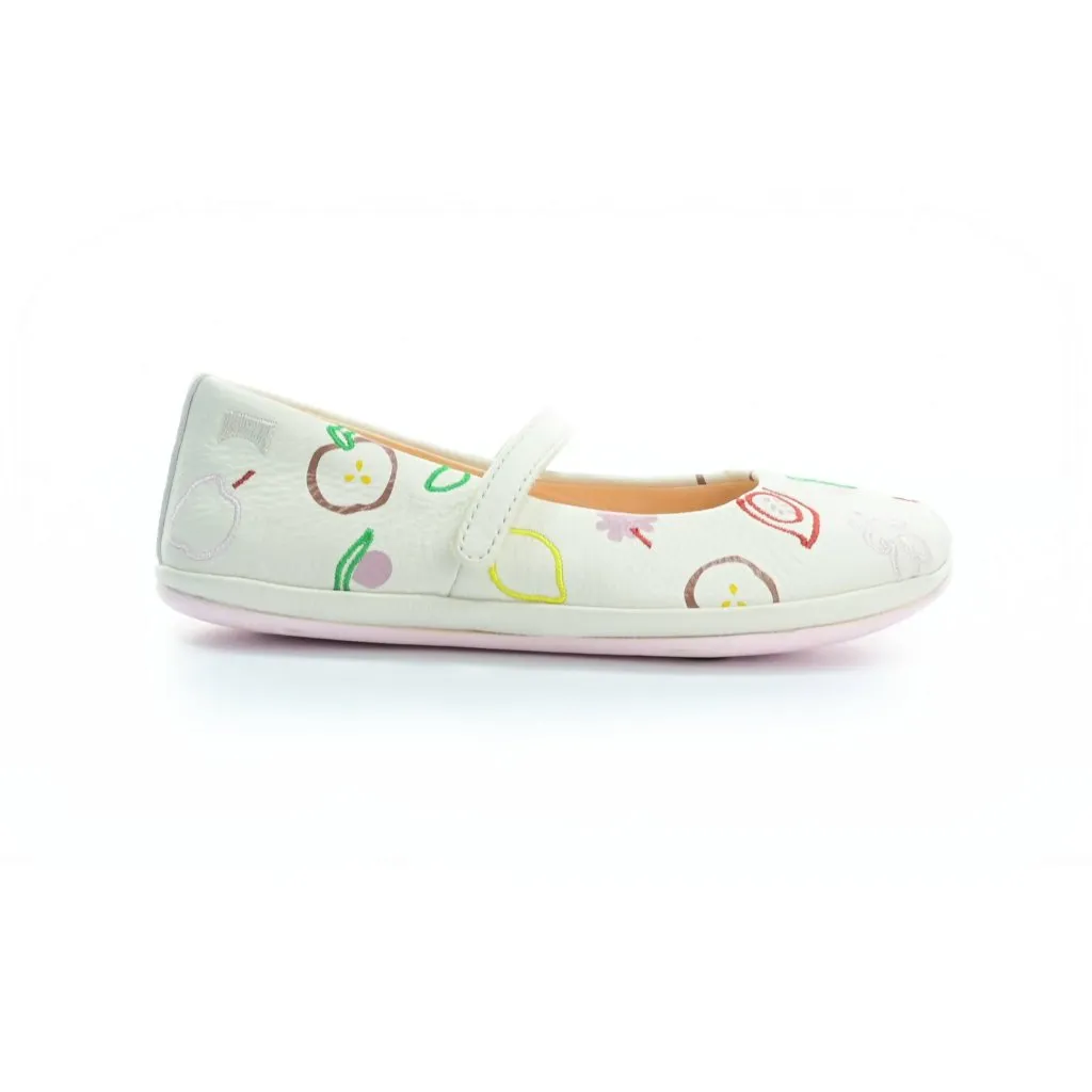 ballet flats Camper White Sella Houston Fruit (K804865-001) K