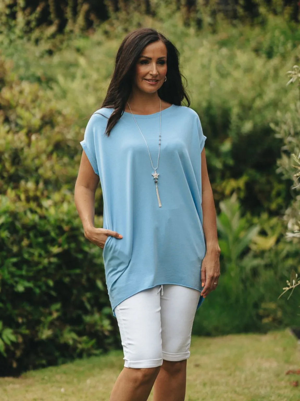 Basic Cap Sleeve Top Georgie