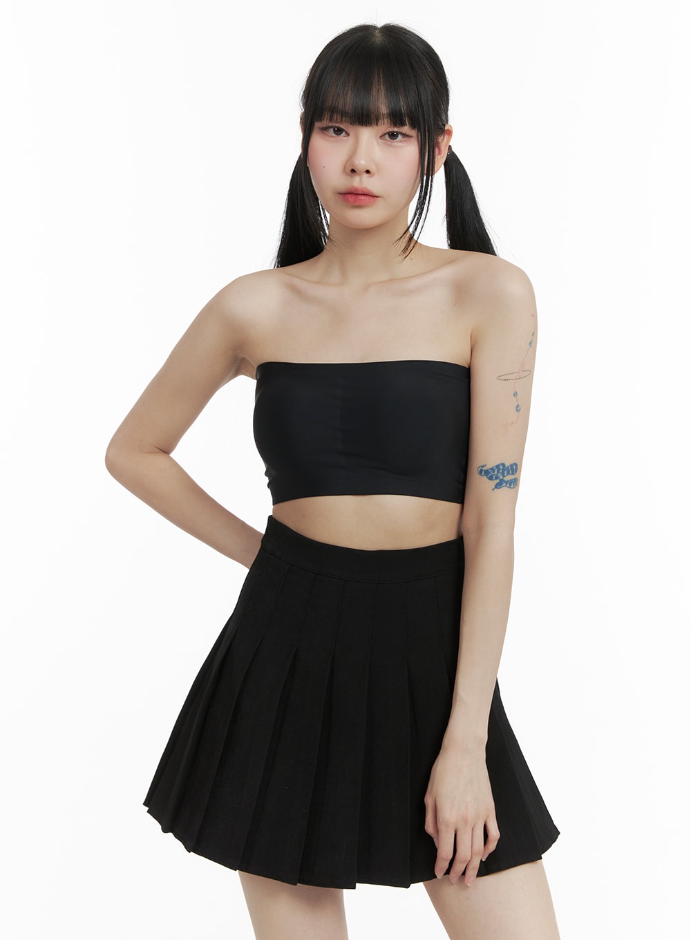 Basic Tube Crop Top OM426