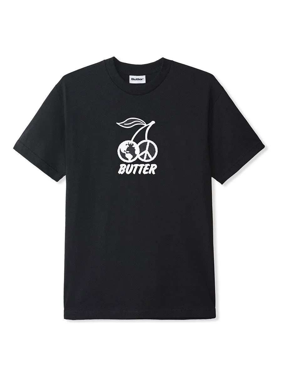 Butter Goods Cherry T-Shirt - Black