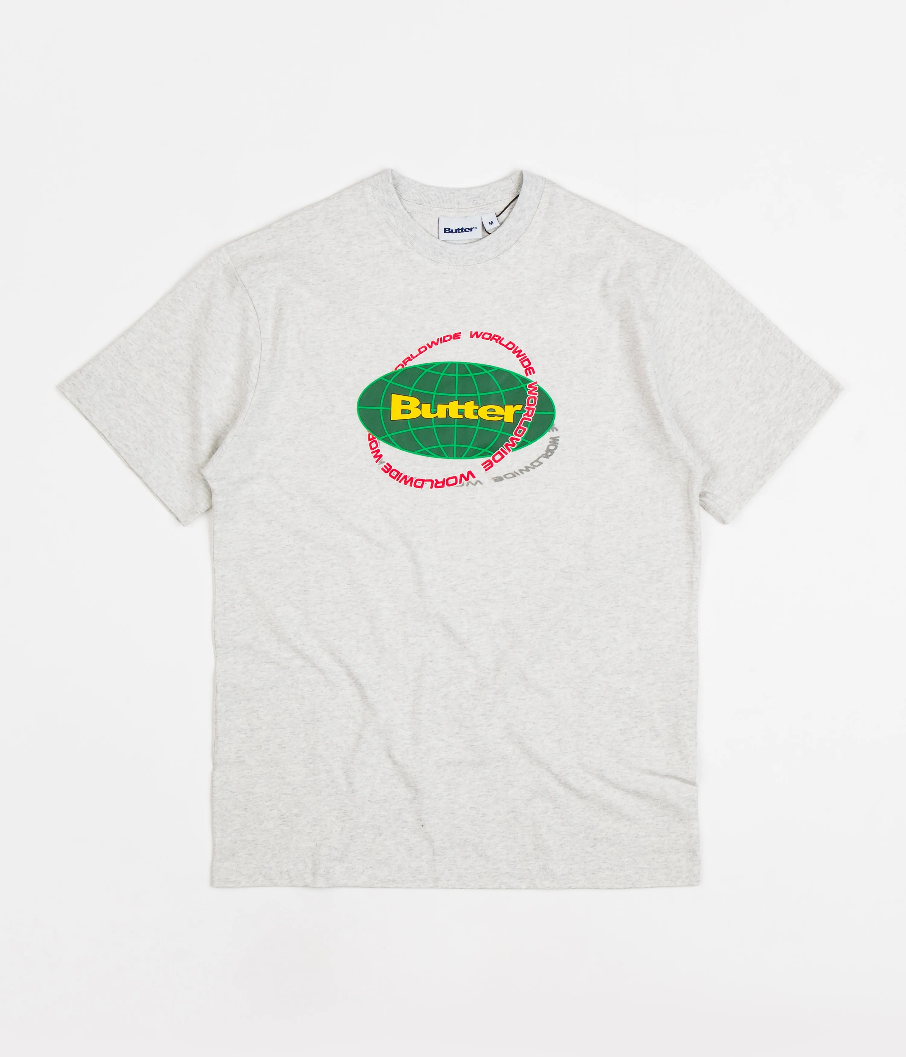 Butter Goods Geo T-Shirt - Ash Grey