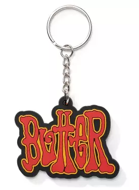 Butter Goods Keyring / Red