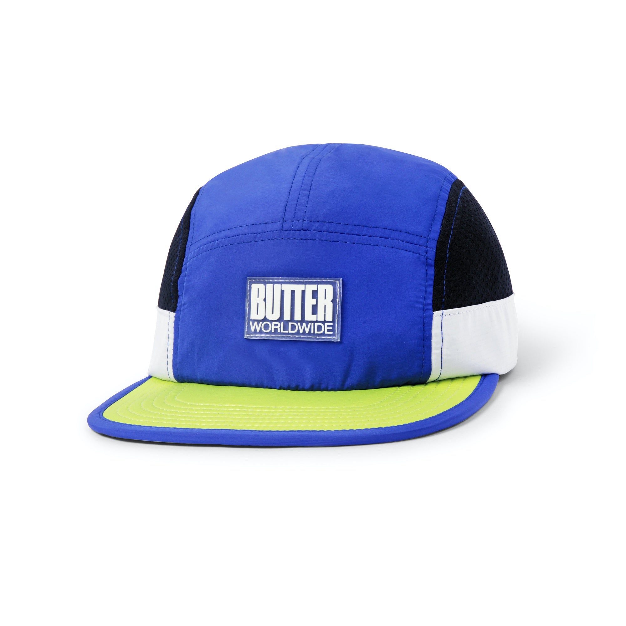 Butter Goods Marathon Camp Cap / Royal / Lime