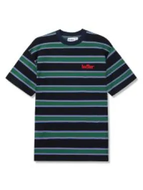 Butter Goods Stripe T-Shirt - Forest Navy