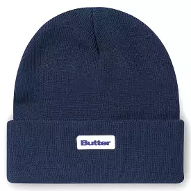 Butter Goods Tall Cuff Beanie Navy Q124