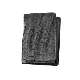 Caiman Bifold Card Case :: Black