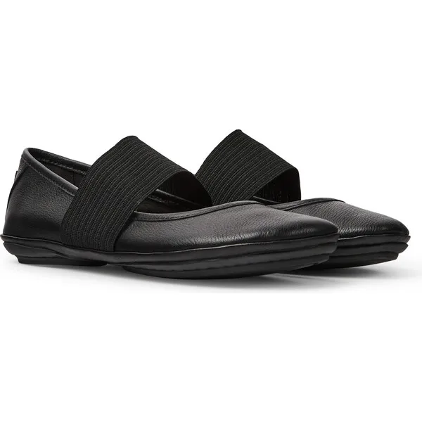 Camper Women's Right Ballerinas, Black