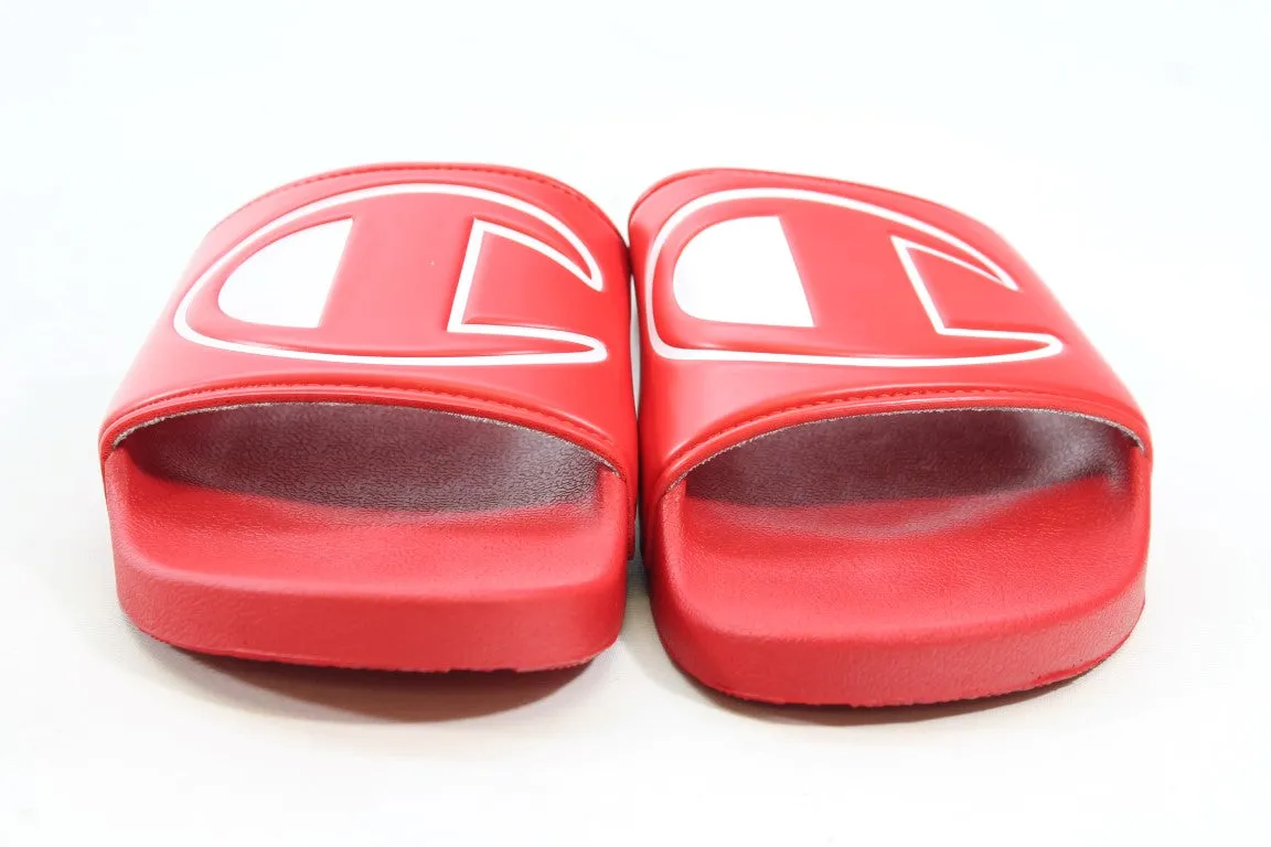 Champion Ipo Slide Women's Red Sandals 10M(ZAP15611)