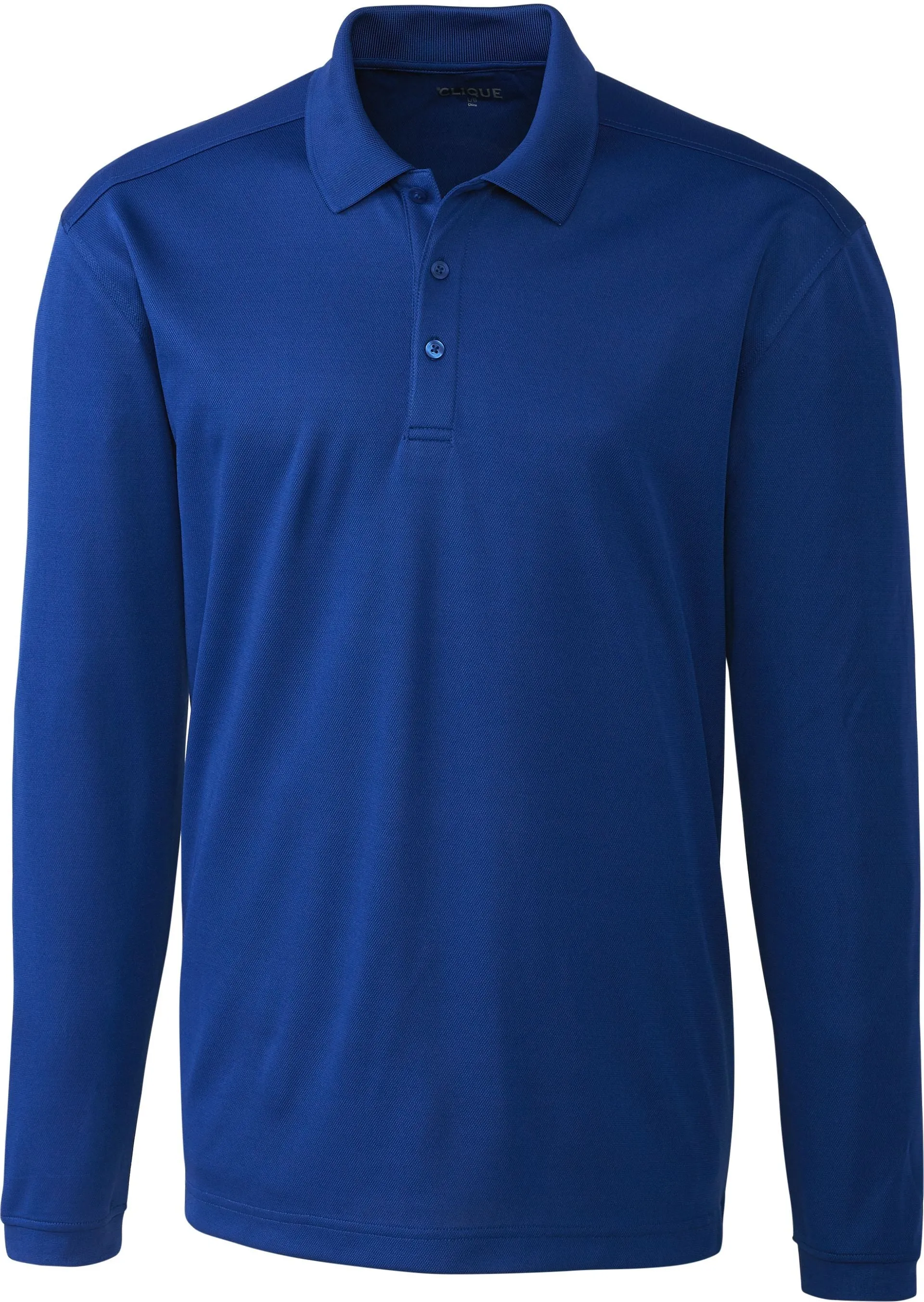 Clique Long Sleeve Spin Polo