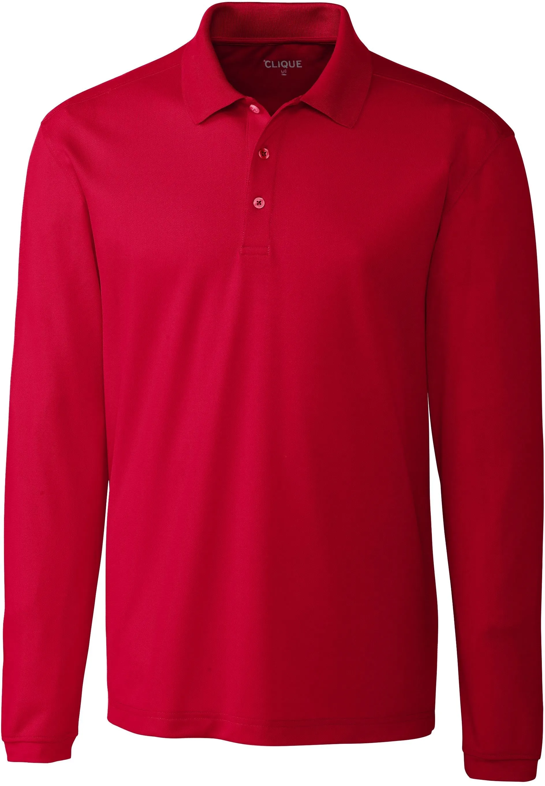 Clique Long Sleeve Spin Polo