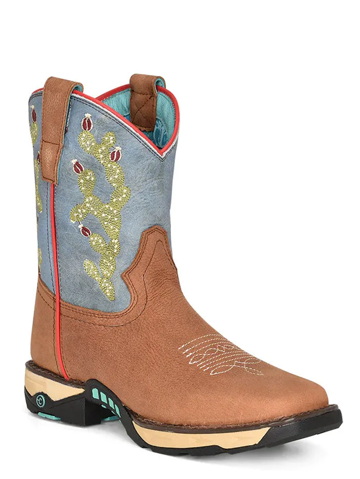 Corral W5003 Ladies Hydro Resist Boot Tan & Blue