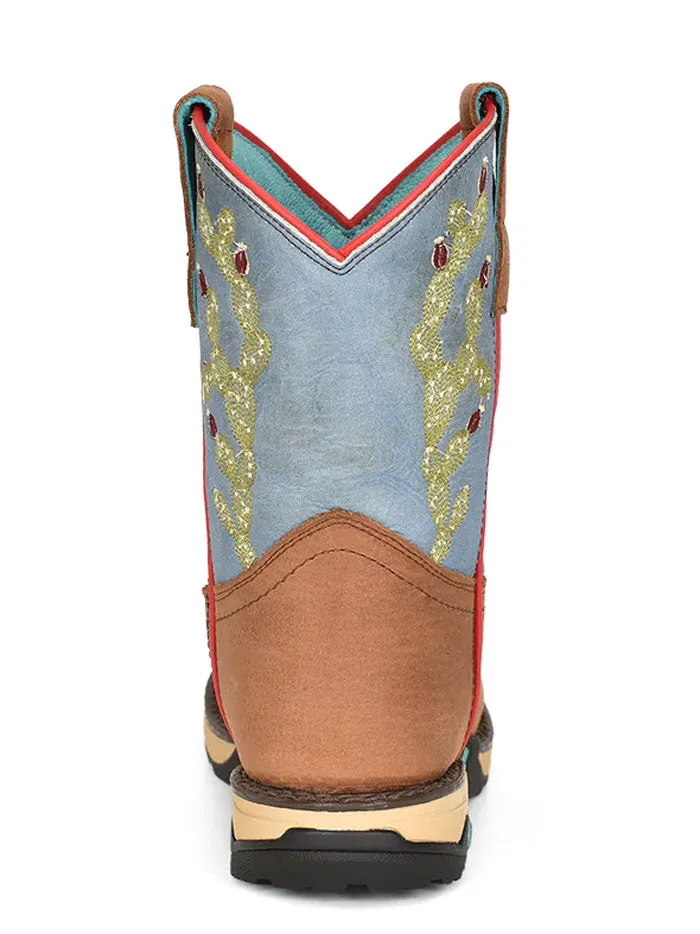 Corral W5003 Ladies Hydro Resist Boot Tan & Blue