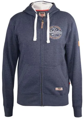 D555 Orchid Tall Hoody - Denim Marl