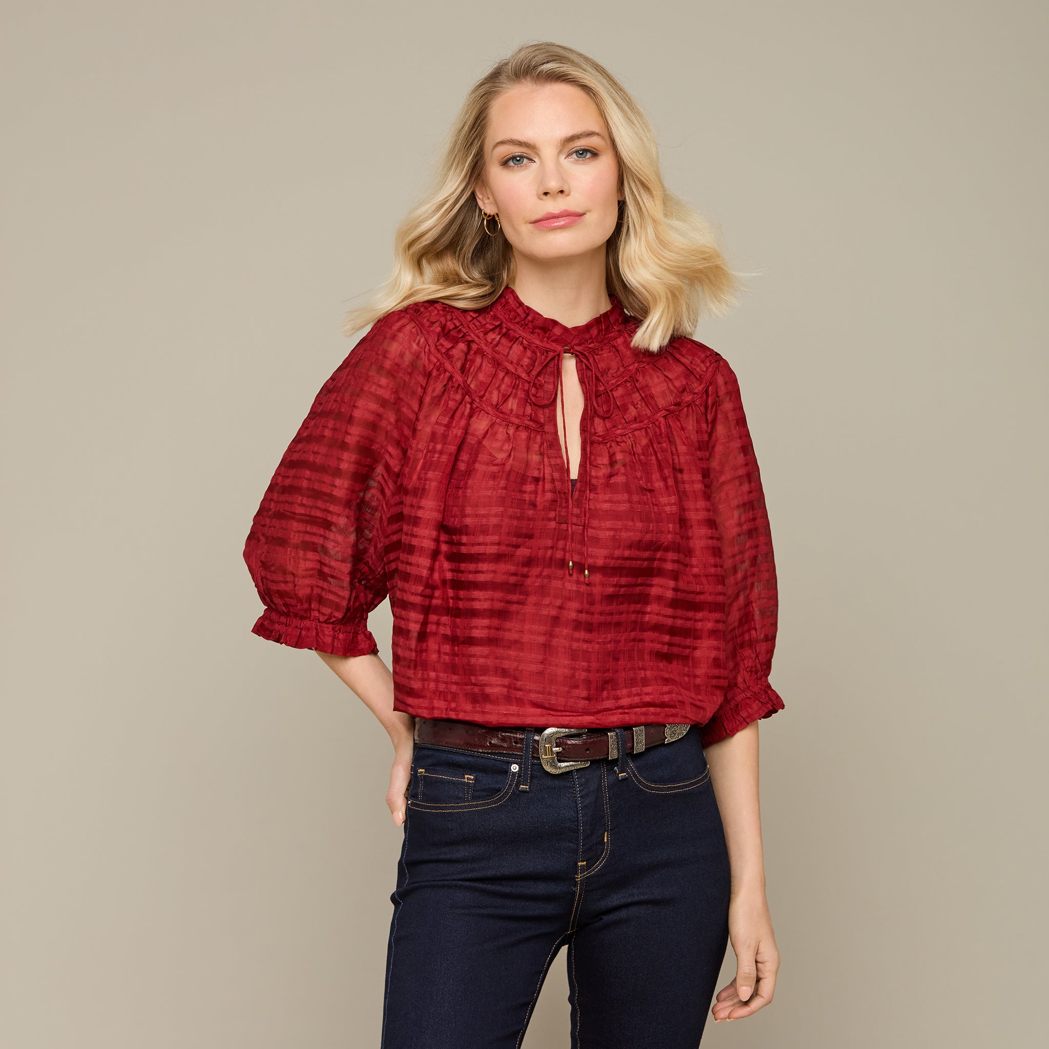 Finley Top :: Cinnamon