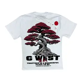 G West Maroon Roots Tee