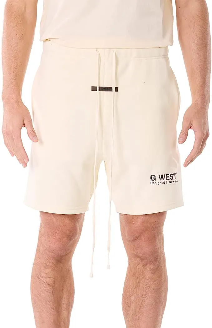 G West Mens Lifestyle Premium Sweat ShortsG