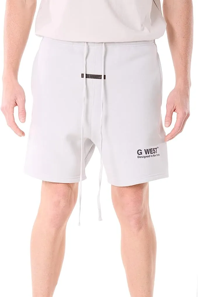 G West Mens Lifestyle Premium Sweat ShortsG