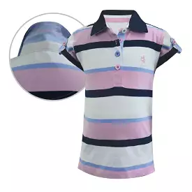 Girl's Thomas Cook Belle Stripe S/S Polo