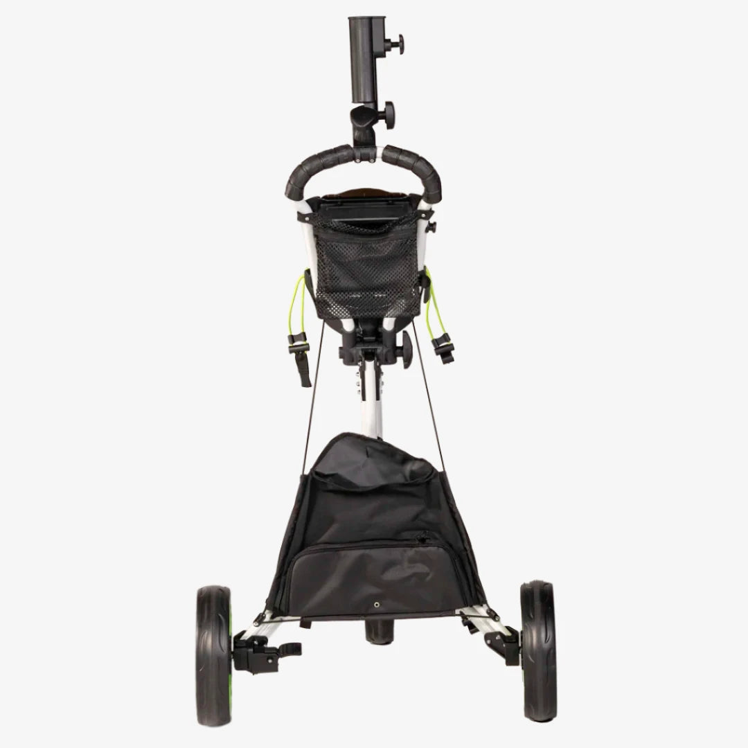 Golf Cruiser 3 Wheel Buggy/Push Cart in White