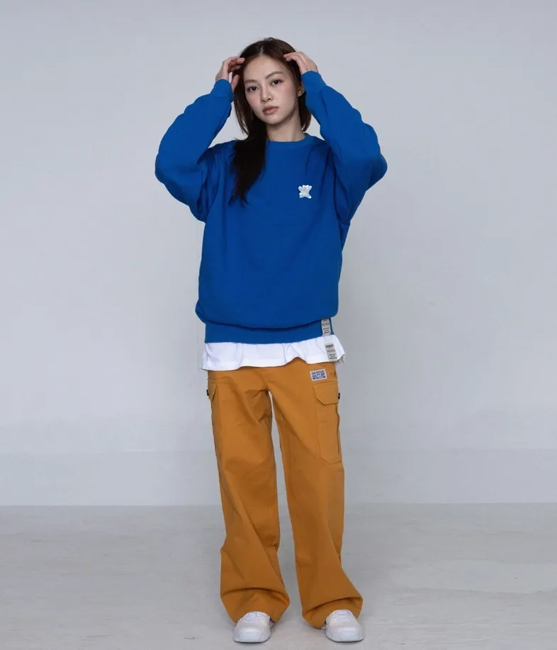 GRAVER  |[GRAVER]★SMALL CLOUD BEAR SMILE SWEATSHIRT