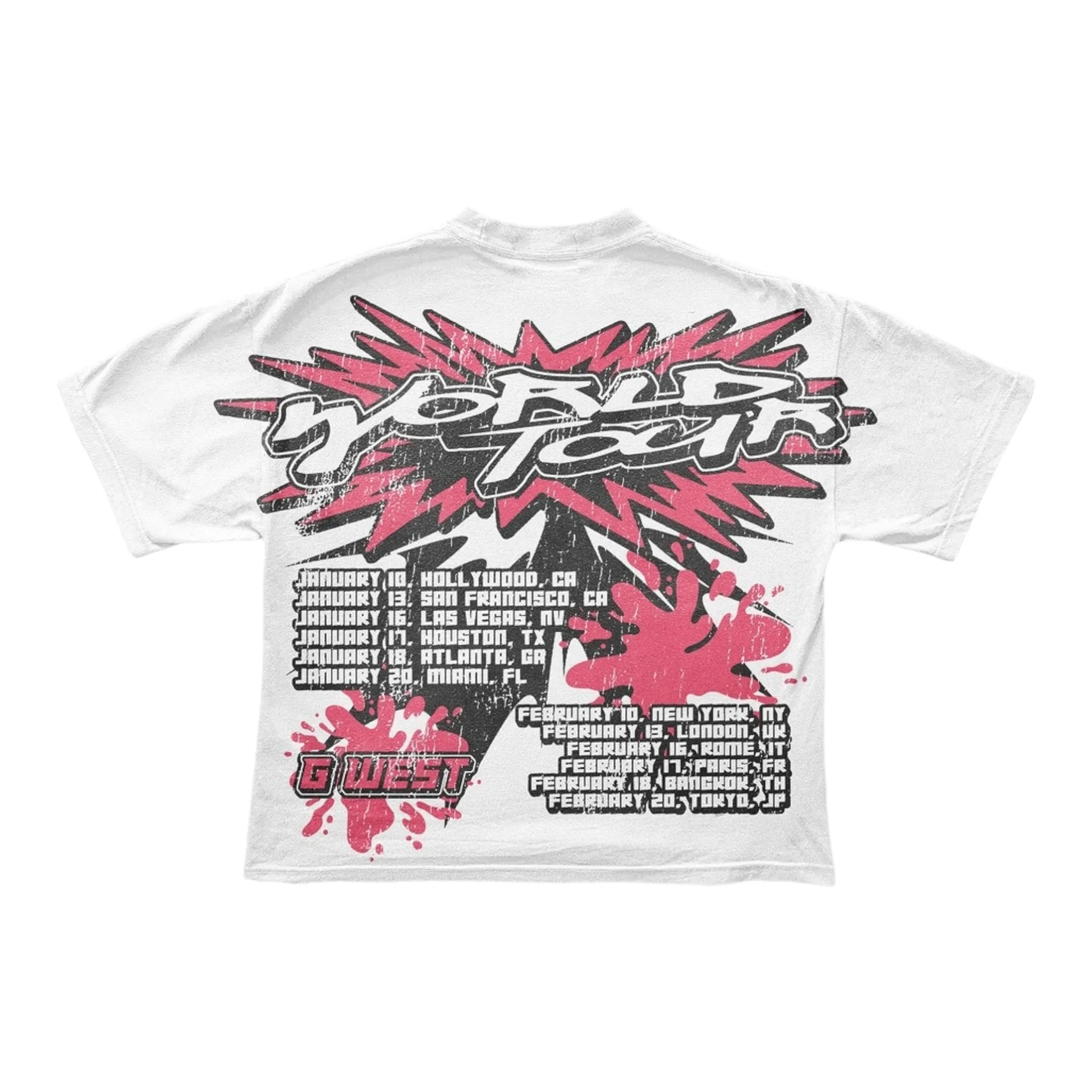 G*WEST: World Tour SS Tee 9113