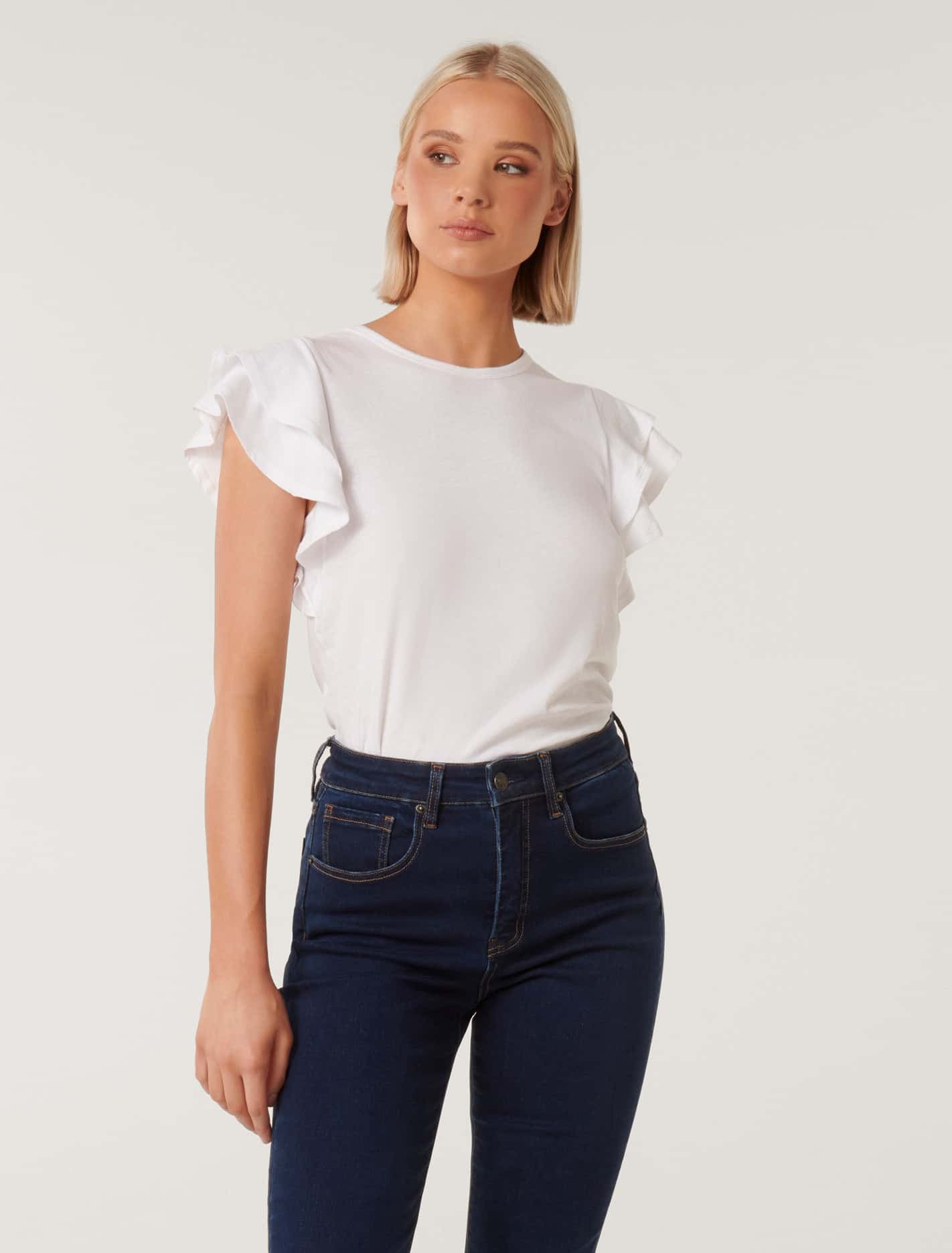 Hera Double Ruffle Top