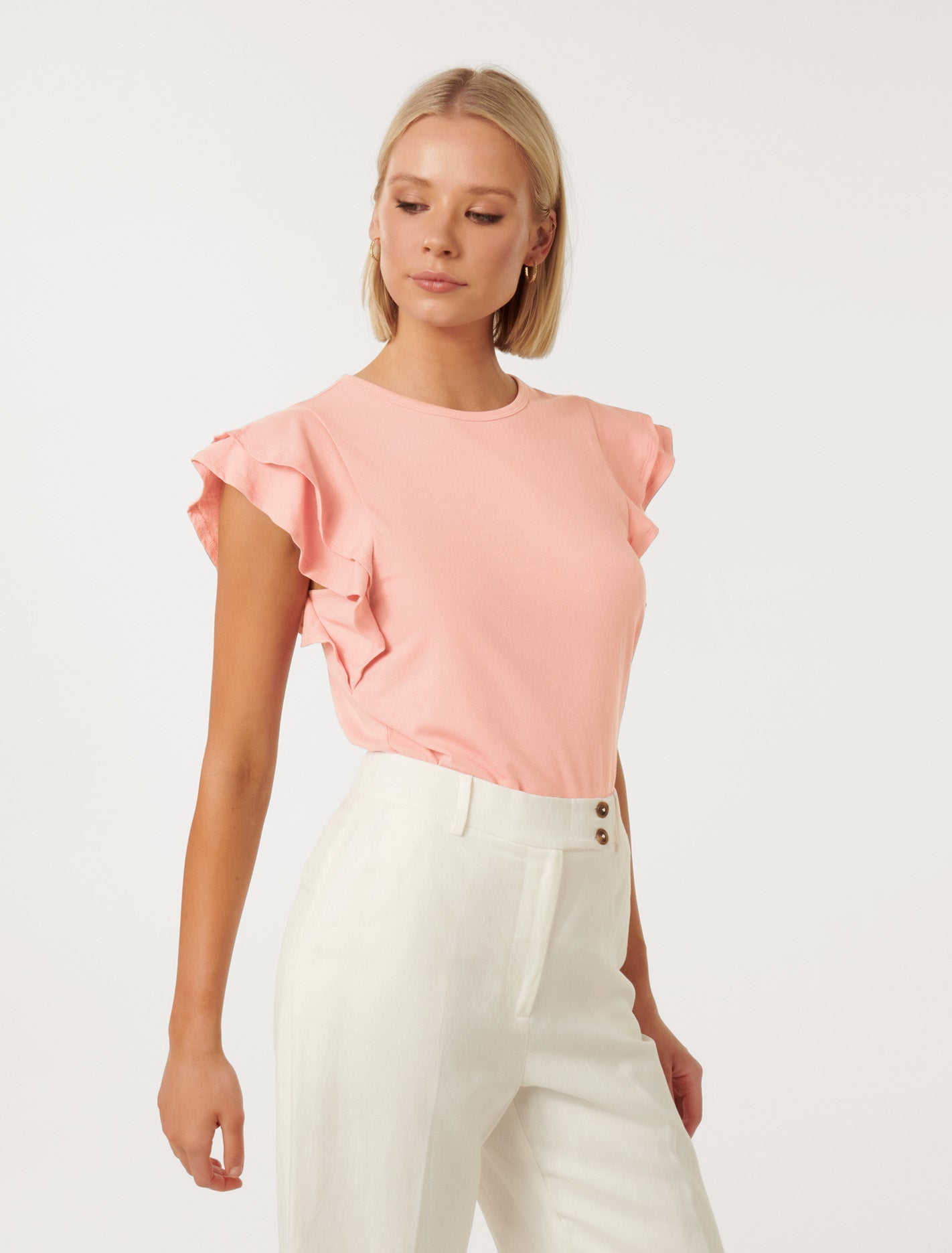 Hera Double Ruffle Top