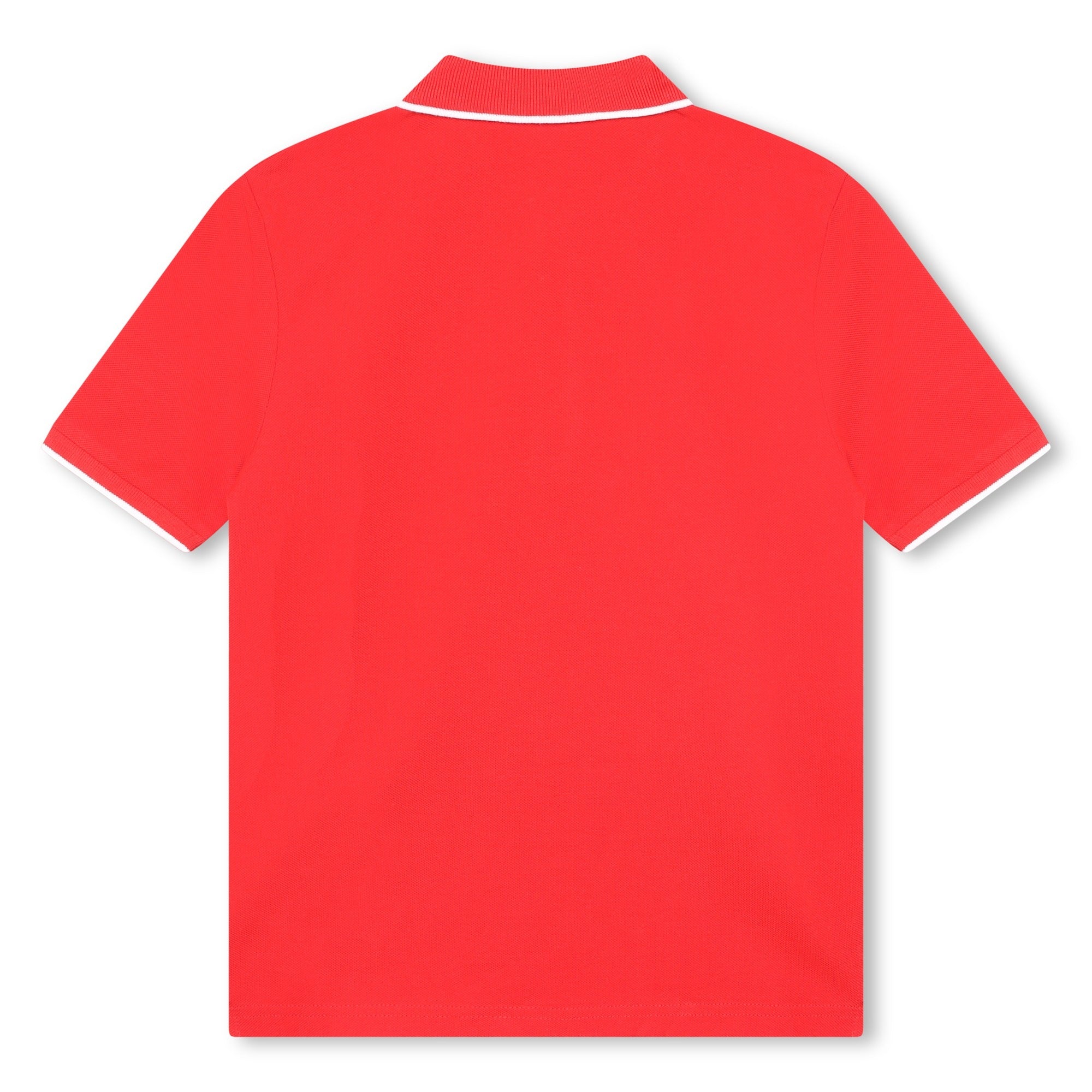 Hugo Boss Boys Basic Short Sleeve Polo _Red J25O25-991