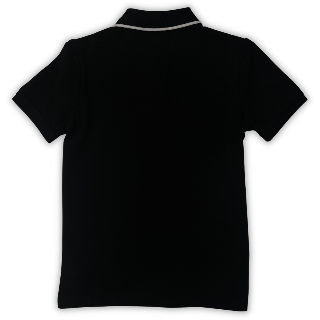 Hugo Boss Boys Short Sleeve Polo _Black J25O26-9B