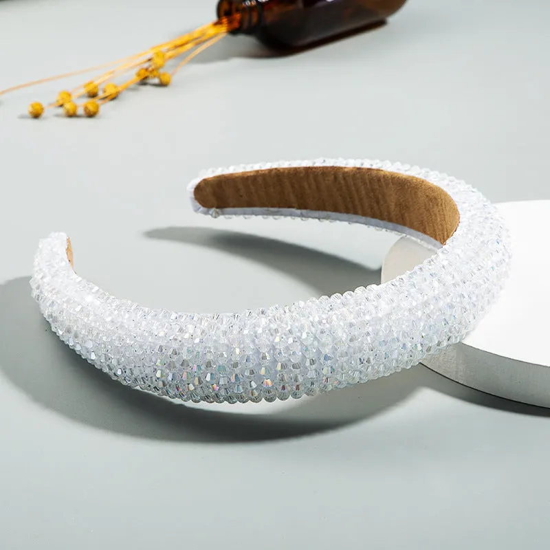 Iris Glamband in White