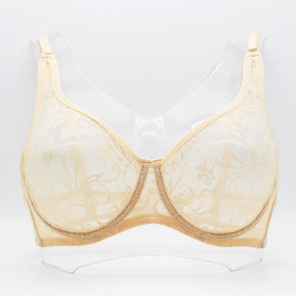 Lace Underwired BH Hollow Out Bra