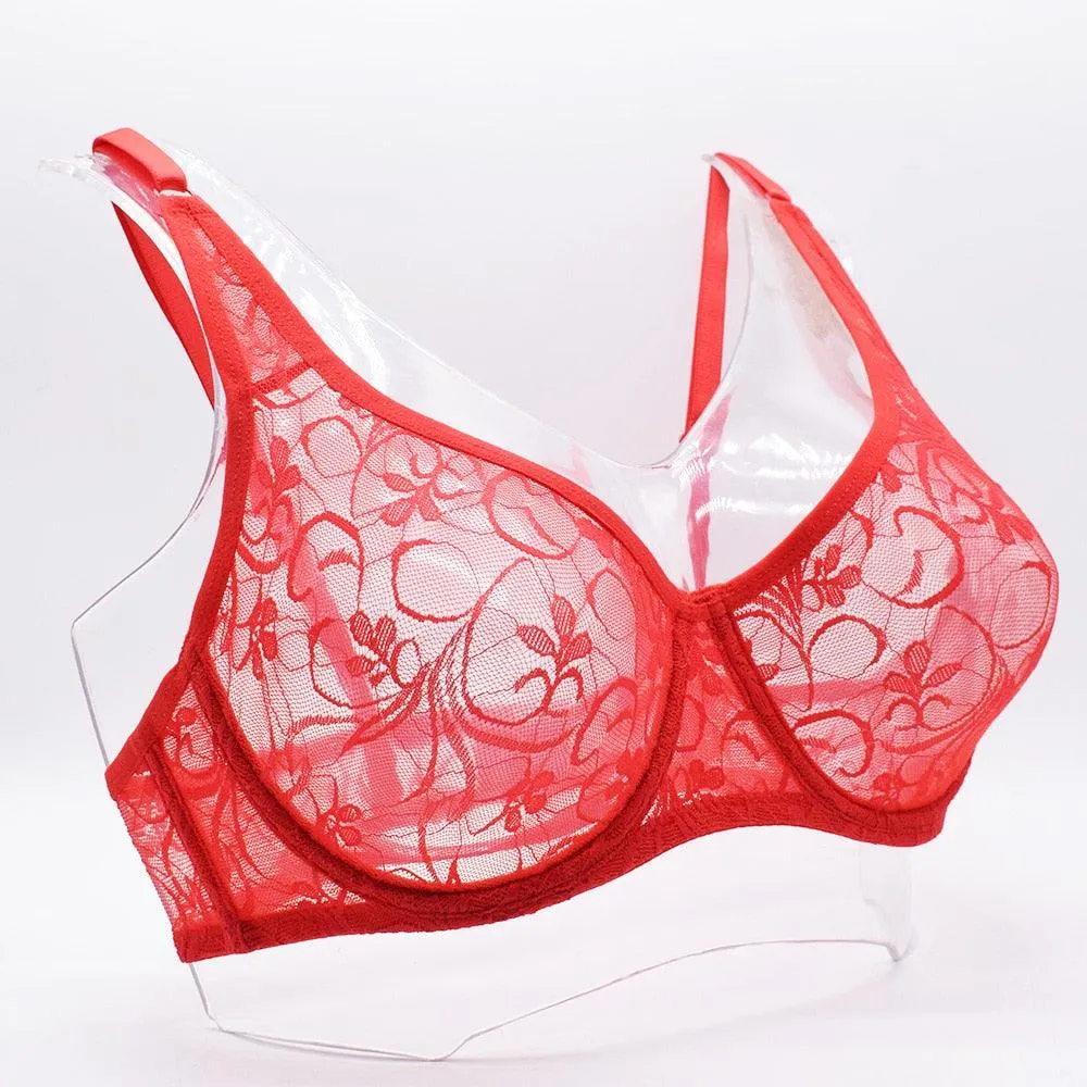 Lace Underwired BH Hollow Out Bra