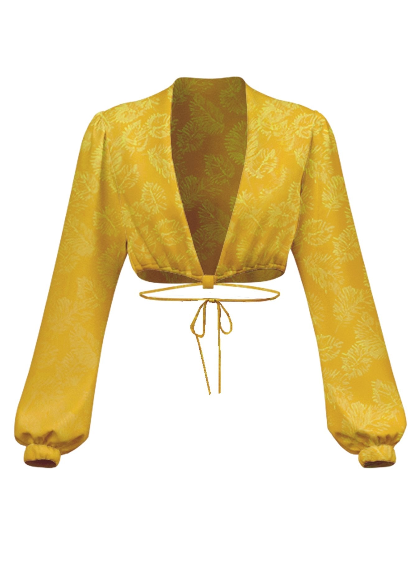 Lama Top - Zeen Mustard