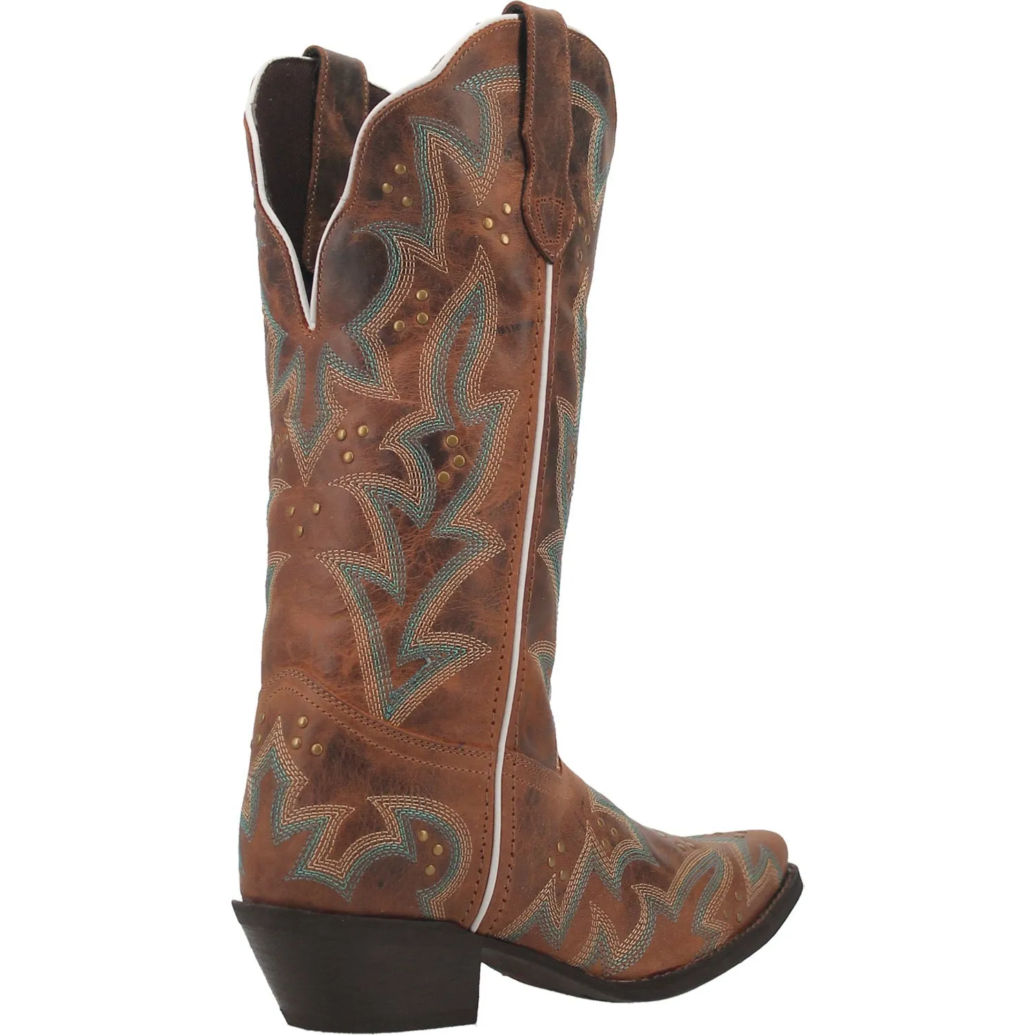 Laredo Womens Adrian Cowboy Boots Leather Honey