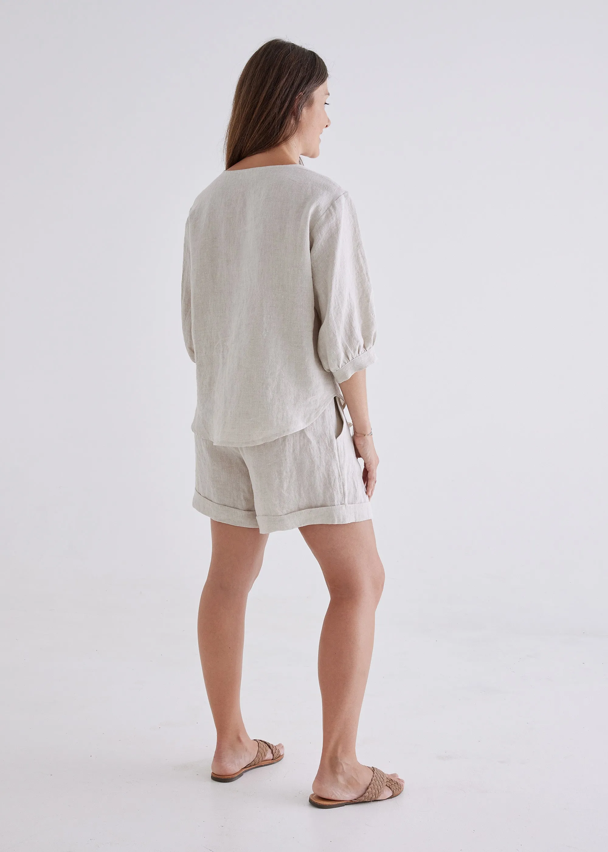 Laura Linen Top