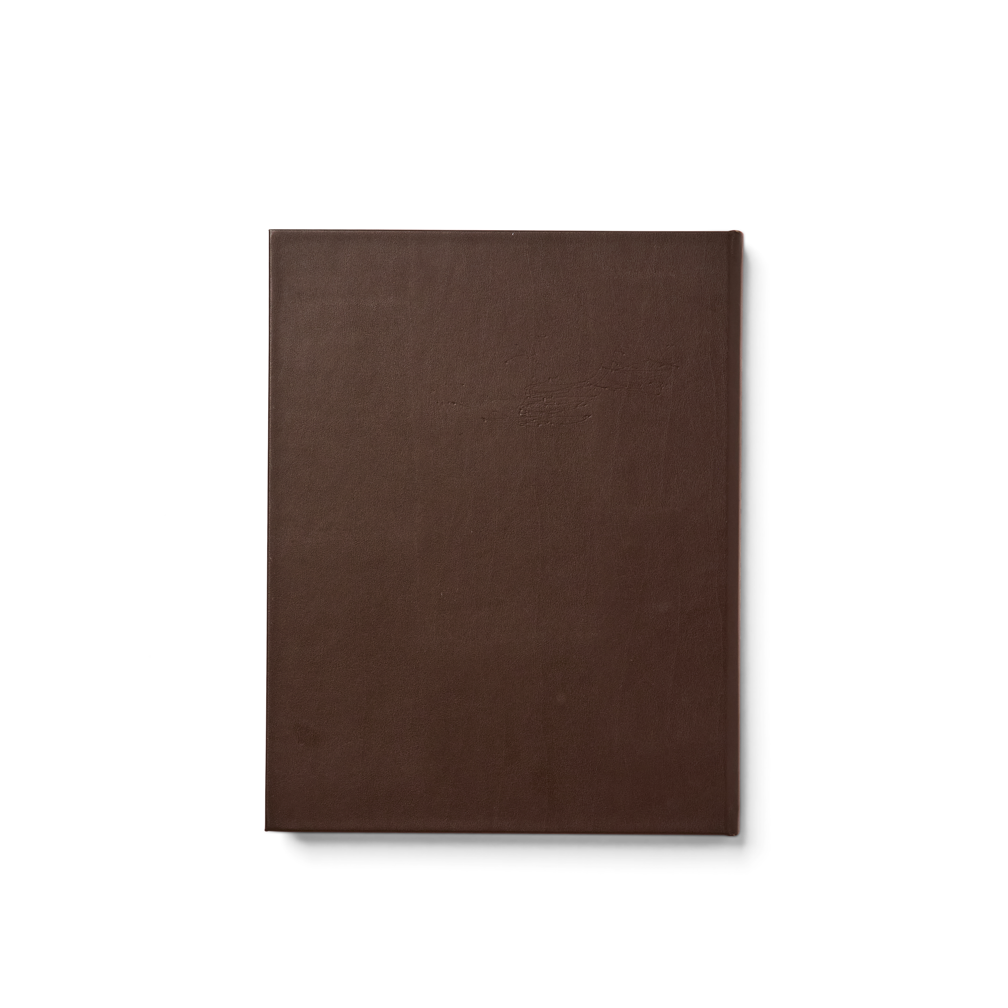 Leather Bound Cowboy Book :: Brown