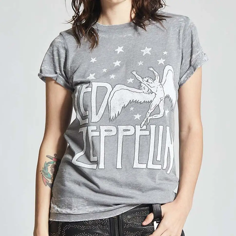 Led Zeppelin Stars Tee (Grey)