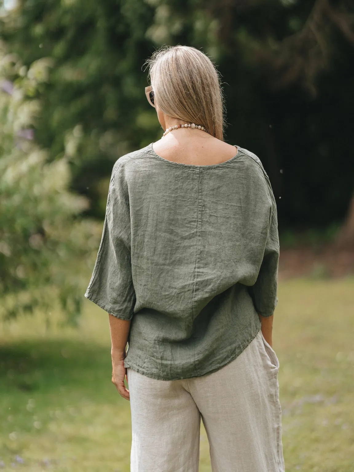 Linen Top Tracey