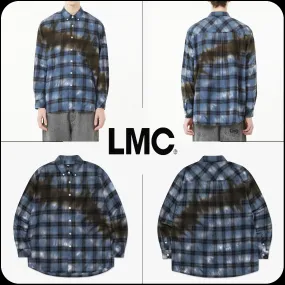 LMC  |[ LMC ]★TIE DYE PLAID SHIRT