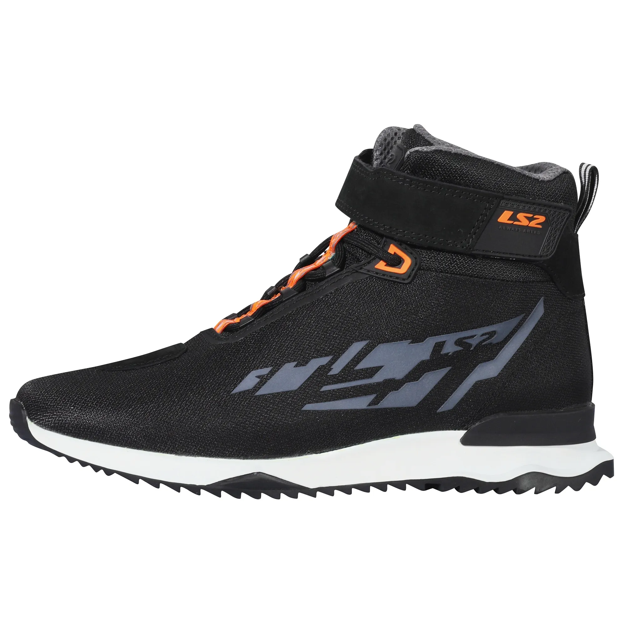 LS2 Acrux Boots - Black/Orange