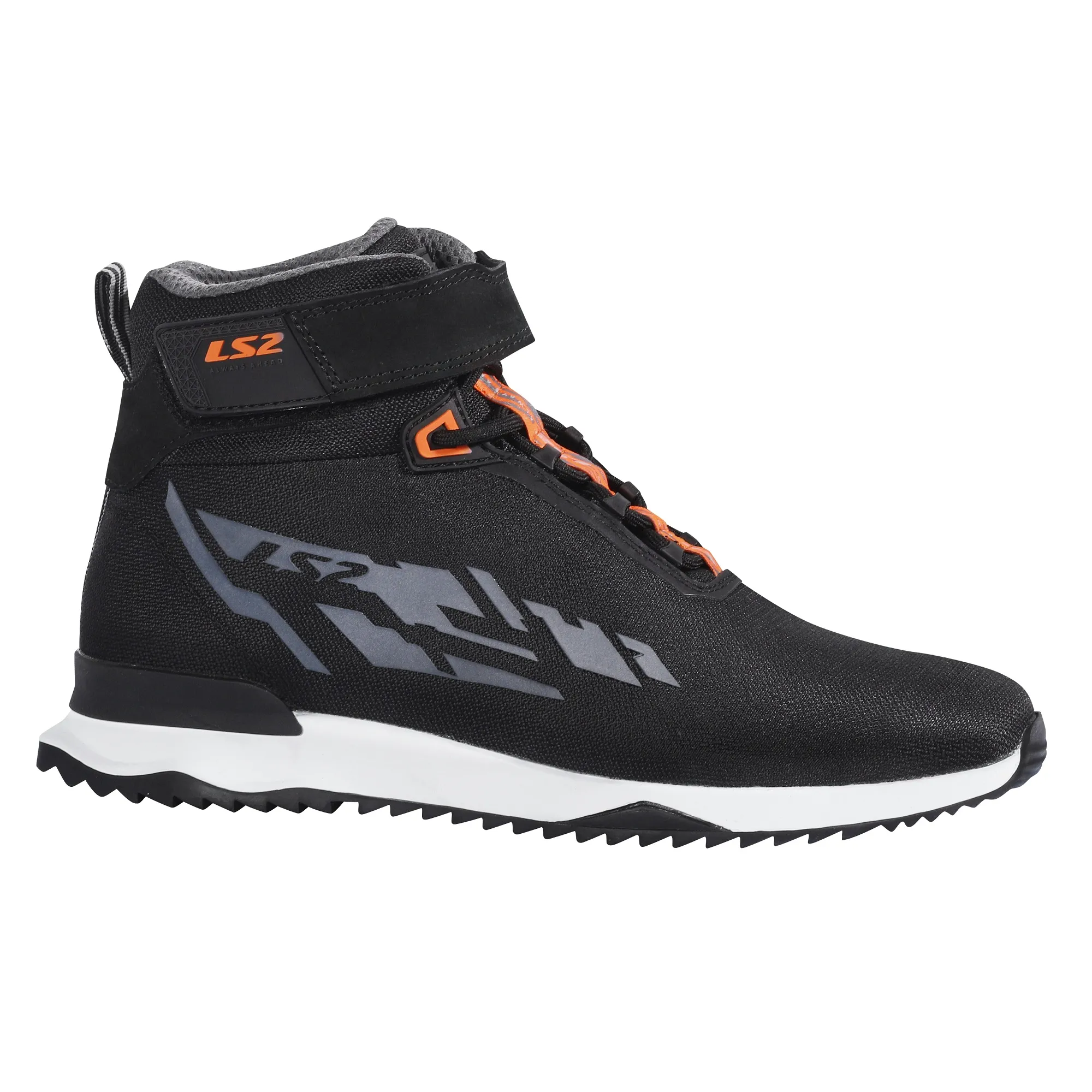 LS2 Acrux Boots - Black/Orange