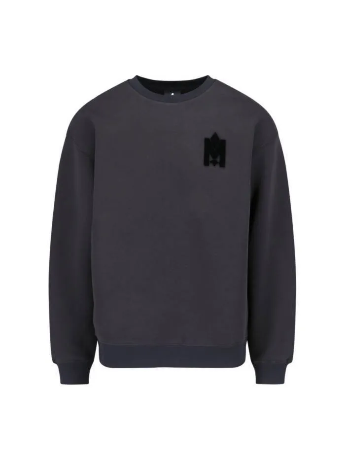 Mackage  |Crew Neck Blended Fabrics Street Style Long Sleeves Plain