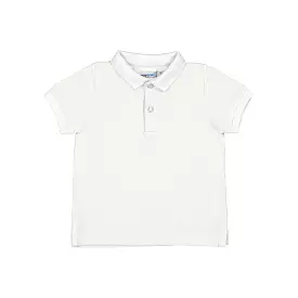 Mayoral Baby Basic Short Sleeve Polo _White 102-45