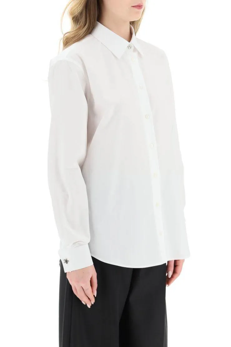 N21 numero ventuno  |Long Sleeves Plain Cotton Office Style Elegant Style