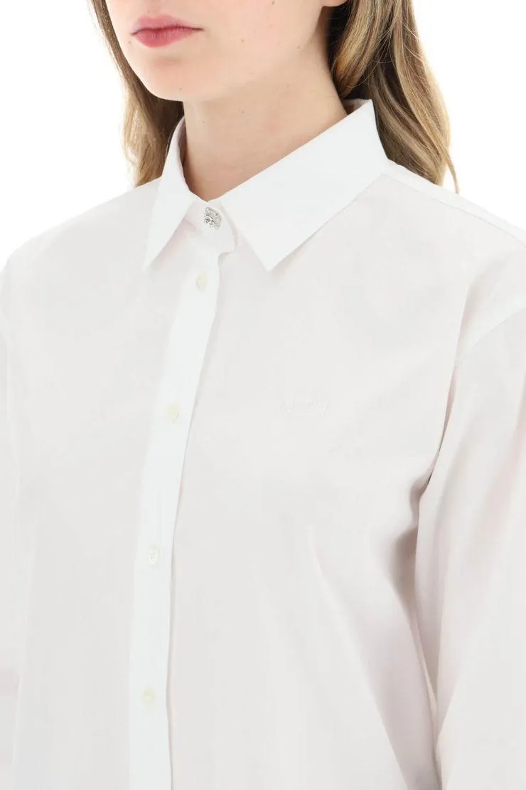 N21 numero ventuno  |Long Sleeves Plain Cotton Office Style Elegant Style